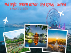 TOUR HÀ NỘI - NINH BÌNH - HẠ LONG BAY - SAPA - FANSIPAN