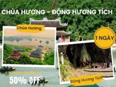 TOUR HÀ NỘI - CHÙA HƯƠNG - ĐỘNG HƯƠNG TÍCH