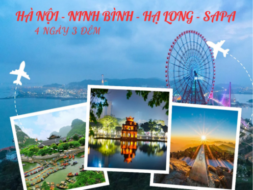 TOUR HÀ NỘI - NINH BÌNH - HẠ LONG BAY - HẠ LONG PARK - SAPA - FANSIPAN